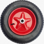 Колесо пневматическое 13"х 3,25-8 20/95мм диск сварной красный PR2400